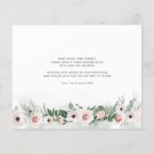 Budget Wir haben die Blumenankündigung verschoben (Rückseite)