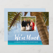 Budget Wir haben die Foto-Karte der Küstenpalme um (Vorne/Hinten)