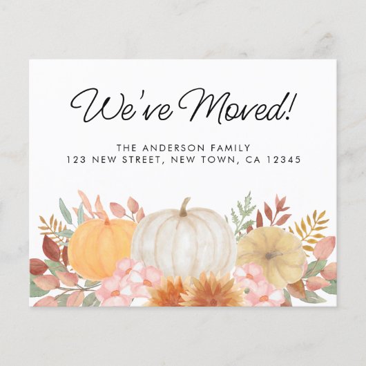 Budget Wir haben die Herbstverschiebung angekündig (Vorderseite)