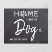 Budget Wir haben die neue Adressenumlaufkarte vers (Vorderseite)