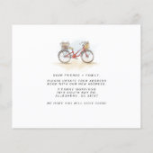 Budget Wir haben die neue Ankündigung zur Adressve (Rückseite)