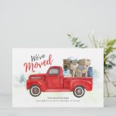 Budget Wir haben die neue Ankündigung zur Adressve (Stehend Vorderseite)