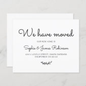 Budget Wir haben die neue Zuhause Moving Ankündigu (Vorne/Hinten)