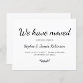 Budget Wir haben die neue Zuhause Moving Ankündigu (Vorne/Hinten)