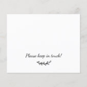 Budget Wir haben die neue Zuhause Moving Ankündigu (Rückseite)