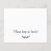 Budget Wir haben die neue Zuhause Moving Ankündigu (Rückseite)