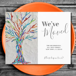 Budget Wir haben die Umzugskarte für Familienbaum