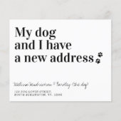 Budget Wir haben meinen Hund und ich Hund bewegend (Vorderseite)