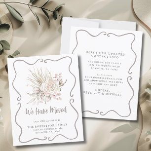 Budget Wir Haben Umgezogen Blush Rosen Neue Adress