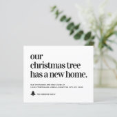 Budget Wir haben Weihnachtsbaum neue Zuhause beweg (Stehend Vorderseite)