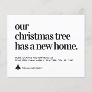 Budget Wir haben Weihnachtsbaum neue Zuhause beweg