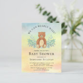 Budget Wir können frühzeitig abwarten Baby Dusche  (Stehend Vorderseite)