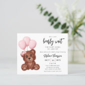 Budget Wir können frühzeitig abwarten Baby Dusche (Stehend Vorderseite)