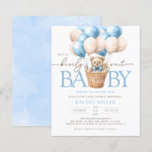 Budget Wir können frühzeitig abwarten Baby Dusche  (Vorne/Hinten)