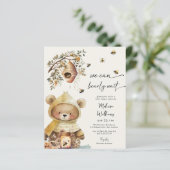 Budget Wir können frühzeitig abwarten Baby Dusche  (Stehend Vorderseite)