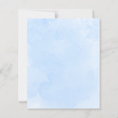 Budget Wir können frühzeitig abwarten Baby Dusche  (Rückseite)