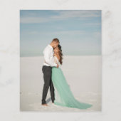 Budget Wir machen Foto-Kalligrafie-Hochzeit Flyer (Hinten)