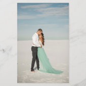 Budget Wir machen Foto Kalligrafie Hochzeitsszenar Flyer (Hinten)