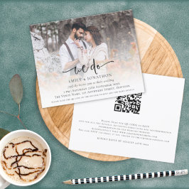 Budget Wir machen Foto Overlay QR Code Hochzeit Ei