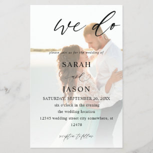 Budget Wir machen Fotokalligrafie Hochzeit MITTLER Flyer