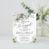 Budget Wir sind eine Verlobte Einladung zu einer e (Stehend Vorderseite)