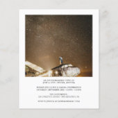 Budget Wir sind für handgeschriebene Einladung Fly Flyer (Hinten)