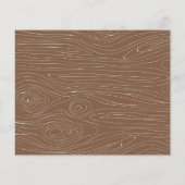 Budget Woodland Animals Band Parade Baby Dusche (Rückseite)