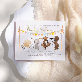 Budget Woodland Animals Band Parade Baby Dusche