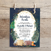 Budget Woodland Couples Kinderdusche Einladung