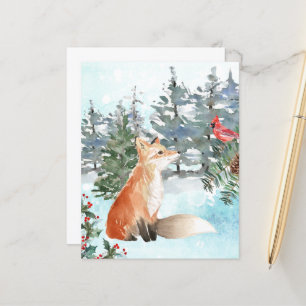 Budget Woodland Fox Weihnachten