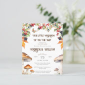 Budget Woodland Toadstool & Mushroom Baby Dusche (Stehend Vorderseite)