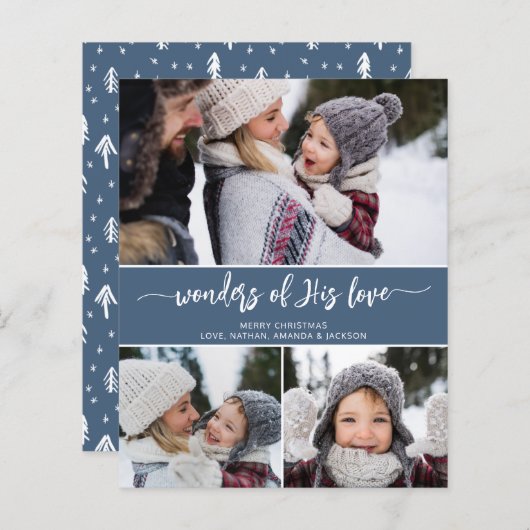 Budget Wunder seiner Liebe Christlich Weihnachten (Vorne/Hinten)