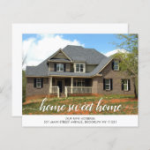 Budget Zuhause Sweet New Address Foto Moving (Vorne/Hinten)