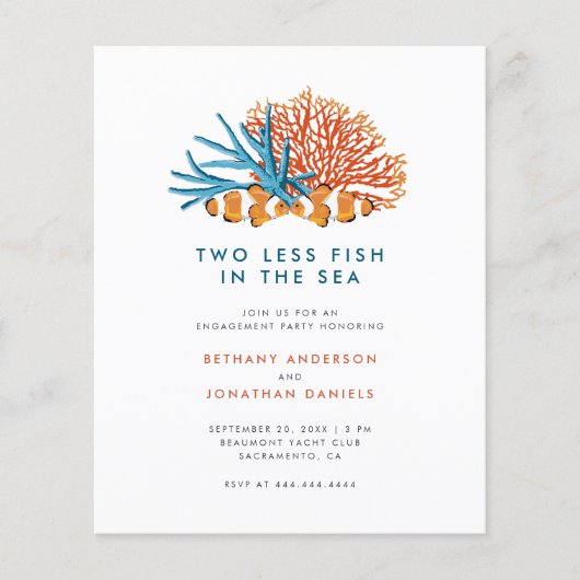 Budget Zwei weniger Fische in der Sea Engagement P (Vorderseite)