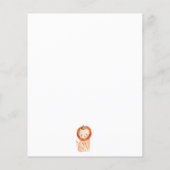 Budget ZWEI WILD Safari Party Tiere 2. Geburtstag (Rückseite)