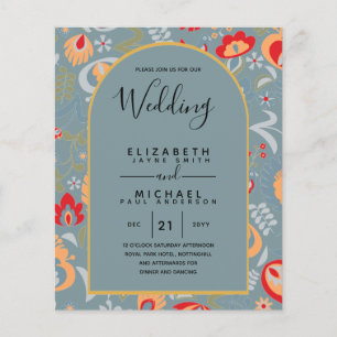 BUDGET Zweisprachiges Spanisches Englisch Boda Wed