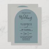 BUDGET Zweisprachiges Spanisches Englisch Boda Wed (Vorne/Hinten)