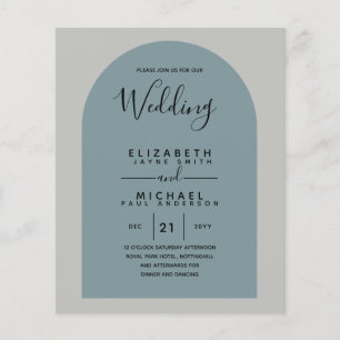 BUDGET Zweisprachiges Spanisches Englisch Boda Wed