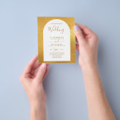 BUDGET Zweisprachiges Spanisches Englisch Boda Wed Flyer (Gruppe)