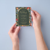 BUDGET Zweisprachiges Spanisches Englisch Boda Wed Flyer (Gruppe)