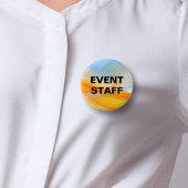 Budgetfreundliche Event-Mitarbeiter Moderne Knopfn Button
