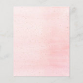 Budgethaufen Rosa Goldmedaille Einladung (Rückseite)