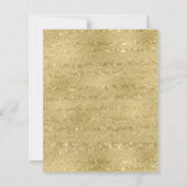 Budgetheirat nach der Goldenen Einladung glücklich (Rückseite)