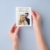 Budgetheitliche Hochzeitsempfehlung Save the Date Flyer (Gruppe)