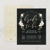 Budgetheitsperiode als Blumenschrift-Brautparty (Vorne/Hinten)