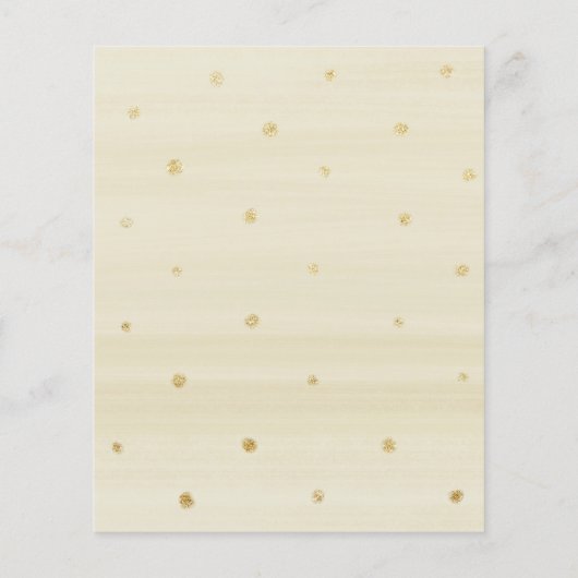 Budgetheitsperiode als Blumenschrift-Brautparty (Rückseite)