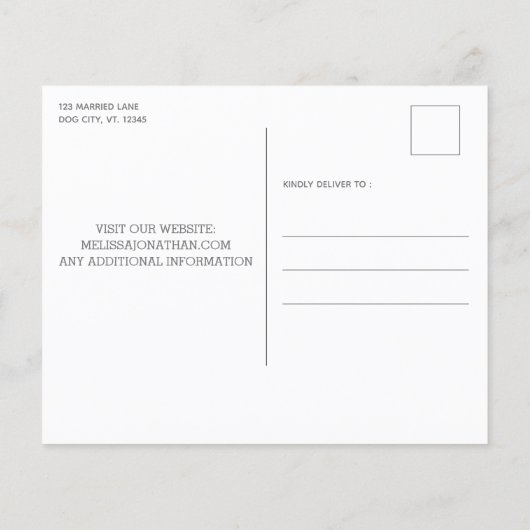 Budgetheitssammlung Save the Date (Rückseite)