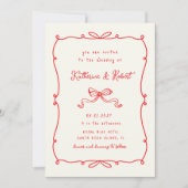 Budgetheitssehen mit kleinem Handgepäck Einladung (Vorderseite)