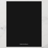 Budgethic Skull Halloween Einladungen (Rückseite)