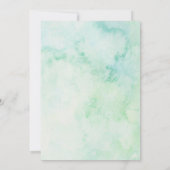 Budgethilfe Rette unseren Planeten Foliage Earth D Einladung (Rückseite)